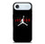 AIR JORDAN NIKE RED BLACK iPhone Air Case Cover