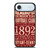 ALABAMA CRIMSON TIDE FOOTBALL CLUB 1892 iPhone Air Case Cover