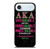 ALPHA KAPPA ALPHA QUOTE iPhone Air Case Cover
