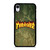 THRASHER LOGO CAMO FABRIC iPhone XR Case Cover