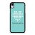 TIFFANY AND CO LOVE COLLAGE iPhone XR Case Cover