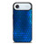 BLUE GRADIENT HALFTONE PATTERN iPhone Air Case Cover