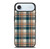 CHECK CLASSIC DARK PLAID FABRIC TEXTURES iPhone Air Case Cover