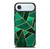 EMERALD AND COPPER GEOMETRIC PATTERN iPhone Air Case Cover