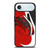NIKE AIR JORDAN SHOES RED iPhone Air Case Cover