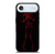RED SKELETON HEARTBREAKING iPhone Air Case Cover