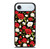 SEAMLESS RED WHITE ROSE PATTERN iPhone Air Case Cover