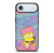 TIE DYE PATTERN BART SIMPSON iPhone Air Case Cover