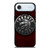 TORONTO RAPTORS RED METAL iPhone Air Case Cover