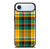 YELLOW GREEN TARTAN PATTERN iPhone Air Case Cover