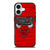 CHICAGO BULLS WOODEN RED LOGO iPhone 17 Case Cover
