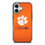 CLEMSON TIGERS LOGO UNIVERSITY FOOTBALL PAW ICON iPhone 17 Case Cover