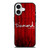 DIAMOND SUPPLY CO WOODEN RED iPhone 17 Case Cover