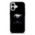 FORD MUSTANG LOGO BLACK iPhone 17 Case Cover