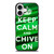 KEEP CALM AND CHIVE ON iPhone 17 Case Cover