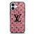 LOUIS VUITTON LV LOGO PINK SPARKLE iPhone 17 Case Cover
