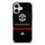 MANCHESTER UNITED FC LOGO FOOTBALL ADIDAS BLACK iPhone 17 Case Cover