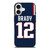 TOM BRADY NEW ENGLAND PATRIOTS 12 JERSEY iPhone 17 Case Cover