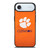 CLEMSON TIGERS LOGO UNIVERSITY FOOTBALL PAW ICON iPhone Air Case Cover
