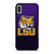 LSU TIGERS  WOODEN LOGO iPhone X / XS Case Cover