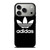 ADIDAS LOGO BLACK WHITE iPhone 17 Pro Case Cover