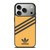 ADIDAS ORIGINALS STRIPES ORANGE BLACK iPhone 17 Pro Case Cover