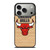 CHICAGO BULLS LOGO WOODEN iPhone 17 Pro Case Cover