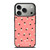 KATE SPADE NEW YORK LOGO PINK PINEAPPLES ICON iPhone 17 Pro Case Cover
