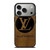 LOUIS VUITTON PARIS LV LOGO LEATHER iPhone 17 Pro Case Cover