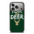 MILWAUKEE BUCKS LOGO BASEBALL FEAR THE DEER iPhone 17 Pro Case Cover