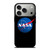 NASA LOGO BLACK iPhone 17 Pro Case Cover