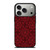 OBEY RED LOGO PATTERN iPhone 17 Pro Case Cover