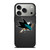 SAN JOSE SHARKS METAL iPhone 17 Pro Case Cover