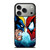 SPIDERMAN VS WOLVERINE MARVEL COMICS iPhone 17 Pro Case Cover