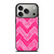 WHITE FLORAL PAISLEY CHEVRON PATTERN iPhone 17 Pro Case Cover