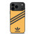 ADIDAS ORIGINALS STRIPES ORANGE BLACK iPhone 17 Pro Max Case Cover