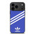 ADIDAS ORIGINALS STRIPES ROYAL BLUE iPhone 17 Pro Max Case Cover