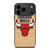 CHICAGO BULLS LOGO WOODEN iPhone 17 Pro Max Case Cover