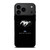 FORD MUSTANG LOGO BLACK iPhone 17 Pro Max Case Cover