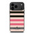KATE SPADE NEW YORK LOGO STRIPES PATTERN iPhone 17 Pro Max Case Cover