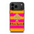 KATE SPADE NEW YORK YELLOW PINK STRIPES ICON iPhone 17 Pro Max Case Cover