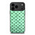 LOUIS VUITTON LOGO GREEN ICON PATTERN iPhone 17 Pro Max Case Cover