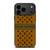 LOUIS VUITTON PATTERN LV LOGO ICON GOLD iPhone 17 Pro Max Case Cover