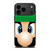 LUIGI SUPER MARIO FACE iPhone 17 Pro Max Case Cover