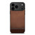 LV LOUIS VUITTON LOGO BROWN LEATHER BAG iPhone 17 Pro Max Case Cover