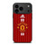 MANCHESTER UNITED FC LOGO FOOTBALL ADIDAS STRIPES iPhone 17 Pro Max Case Cover