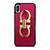 SALVATORE FERRAGAMO LOGO MAGENTA iPhone X / XS Case Cover