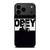 OBEY CLOTHING LOGO SKULL iPhone 17 Pro Max Case Cover