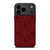 OBEY RED LOGO PATTERN iPhone 17 Pro Max Case Cover