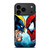 SPIDERMAN VS WOLVERINE MARVEL COMICS iPhone 17 Pro Max Case Cover